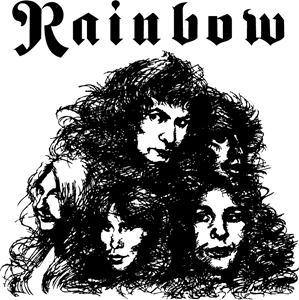 Rainbow Long Live Rock n Roll Logo PNG Vector