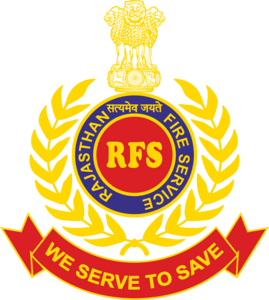 Rajasthan_Fire Service Government of INDIA Logo PNG Vector