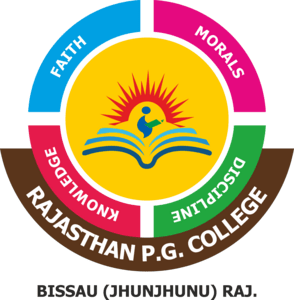 Rajasthan PG college Bissau Logo PNG Vector