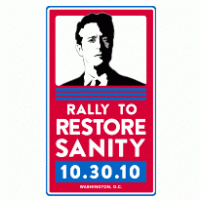 RALLY TO RESTORE SANITY Logo PNG Vector
