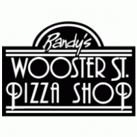 Randy's Wooster St. Pizza Shop Logo PNG Vector