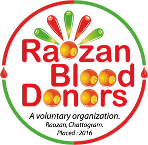 Raozan Blood Donors Logo PNG Vector