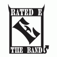 Rated E The Band's Rated Evil Logo PNG Vector