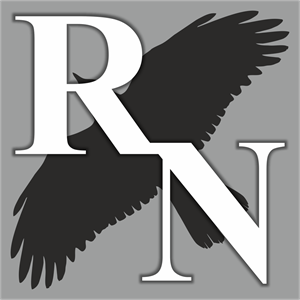 Raven's Nest Mail Logo Vector