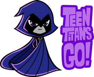 Raven Teen Titans Go Logo PNG Vector