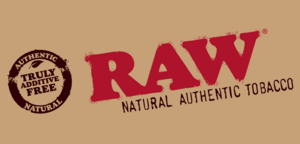 RAW Authentic Rolling Tobacco Logo PNG Vector