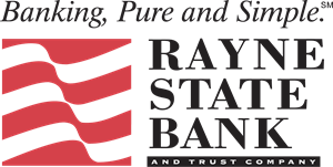 Rayne State Bank Logo Vector