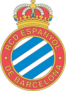 RCD Espanyol Barcelona 90's Logo PNG Vector