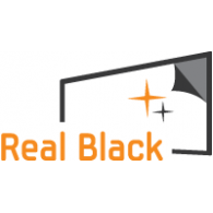 Real Black Logo PNG Vector