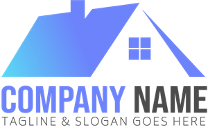 Real Estate Building Company Logo PNG Vector