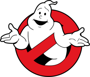 Real Ghostbusters Cartoon Logo PNG Vector