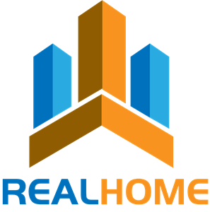 Real Home Digital Media Logo Vector