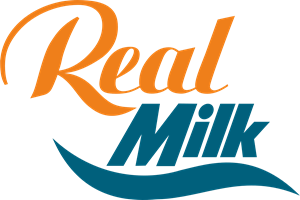 Real Milk Logo PNG Vector