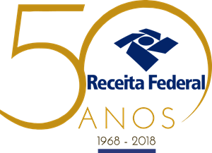 Receita Federal 50 Anos Logo Vector