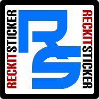 Reckit Sticker Logo PNG Vector