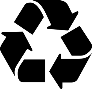 RECYCLE SYMBOL LABEL Logo PNG Vector