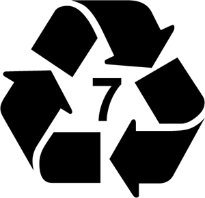 RECYCLE TYPE 7 SYMBOL Logo PNG Vector