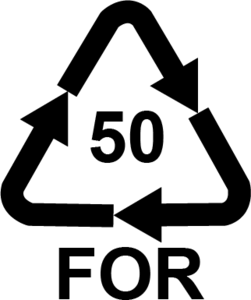 RecycleFOR 50 Lumber Wood Logo PNG Vector