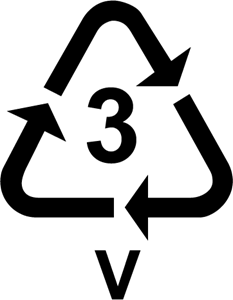 RECYCLING TYPE 3 LABEL Logo PNG Vector