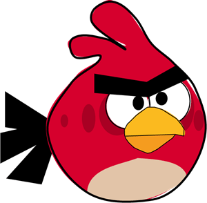 Red Bird Logo PNG Vector