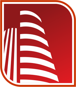Red Building Logo Vector