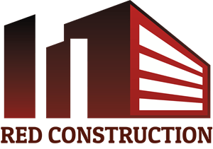 Red Construction Logo Vector