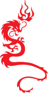 Red Dragon Logo PNG Vector