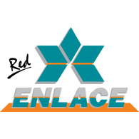 Red Enlace Logo Vector