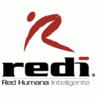 Red Humana Inteligente Logo Vector