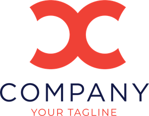 Red Letter C Company Logo PNG Vector