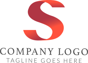 Red Letter S Company Logo PNG Vector