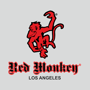 Red Monkey Logo PNG Vector