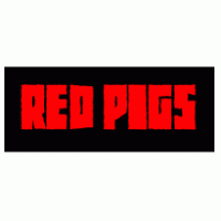 Red Pigs Logo Vector