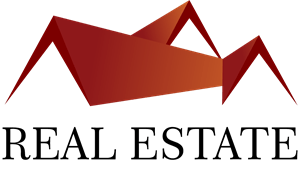Red Real Estate Logo PNG Vector