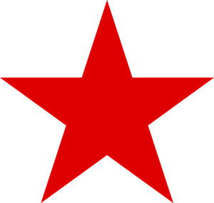 RED STAR Logo PNG Vector