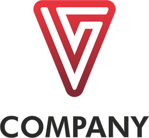 Red V Logo Vector