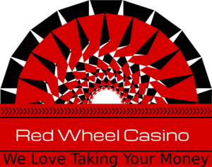 Red Wheel Casino Logo PNG Vector