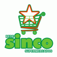 Rede Sinco Supermercados Logo PNG Vector