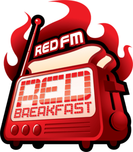 RedFM Red Breakfast 4C Logo PNG Vector