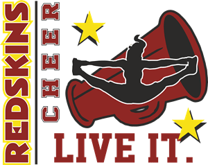 Redskins Cheer Logo PNG Vector