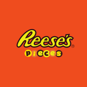 Reese's Pieces Chocolate Logo PNG Vector