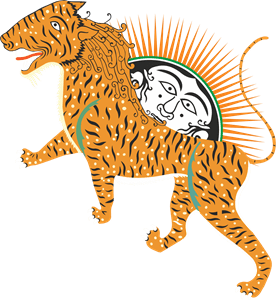 Registan Lion Logo PNG Vector