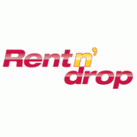 Rent and Drop Logo Vector