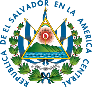 Republica de El Salvador en la America Central Logo PNG Vector