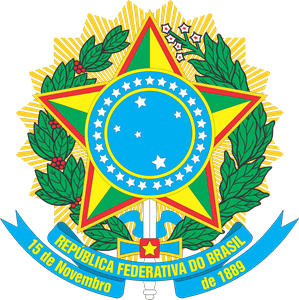 Republica Federativa do Brasil - Brasão Logo Vector