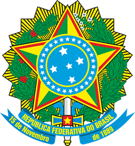 Republica Federativa do Brasil - brasão Logo Vector