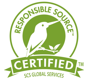 Responsible Source Certified by SCS Global Service Logo PNG Vector