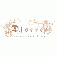 Restaurant Discret Logo PNG Vector