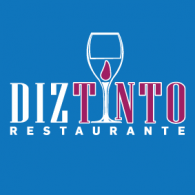 Restaurante DizTinto Logo PNG Vector