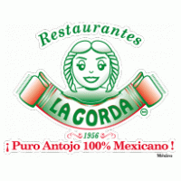 Restaurantes La Gorda Logo PNG Vector